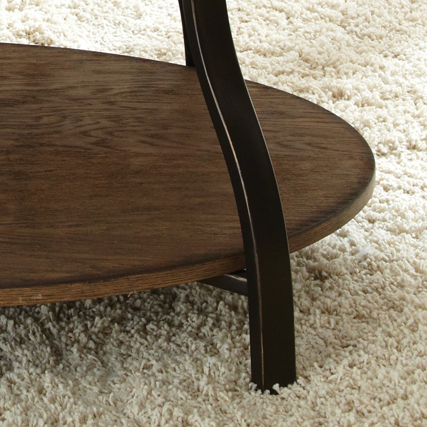 Denise Oval Cocktail Table