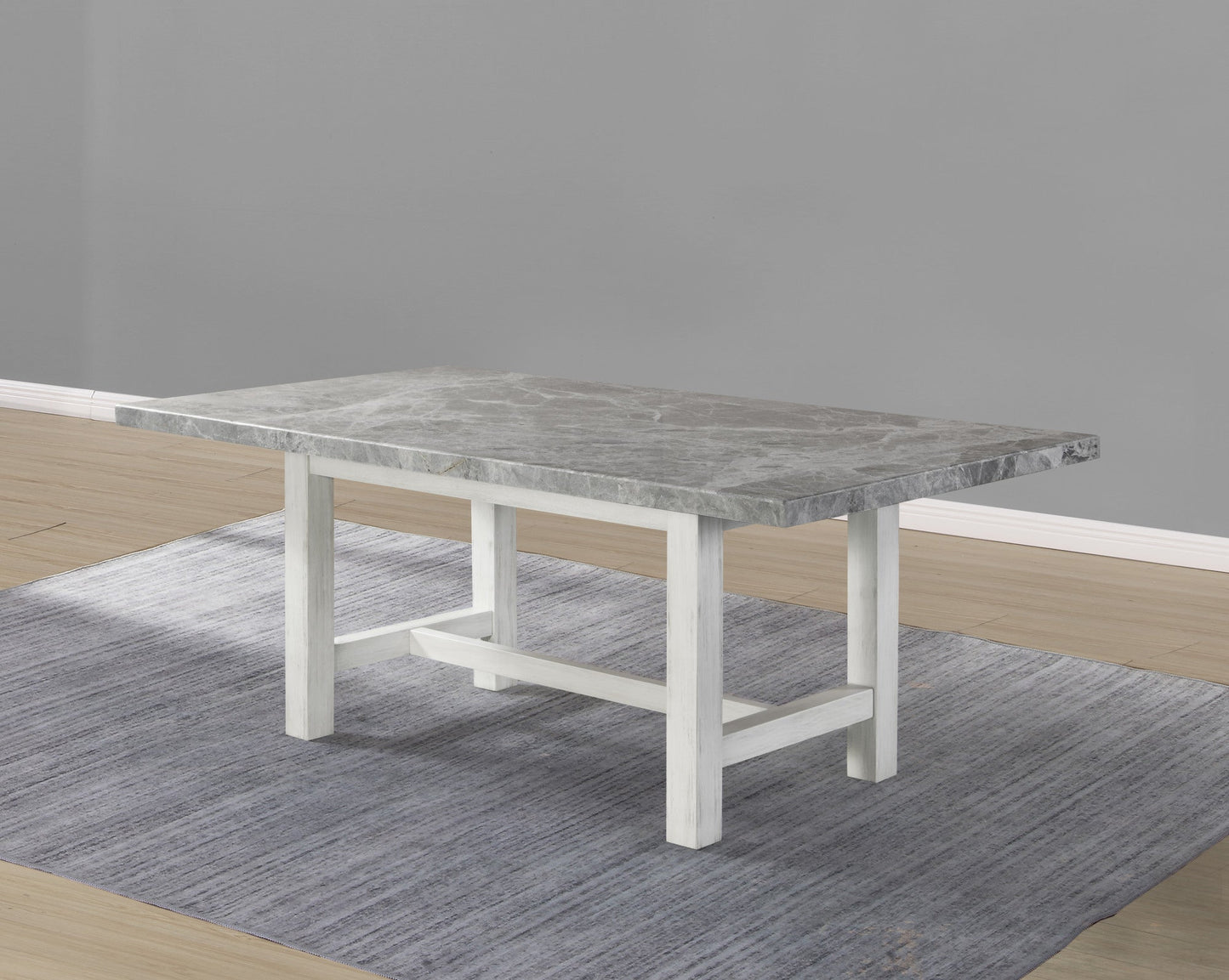 Canova Gray Marble Top Dining