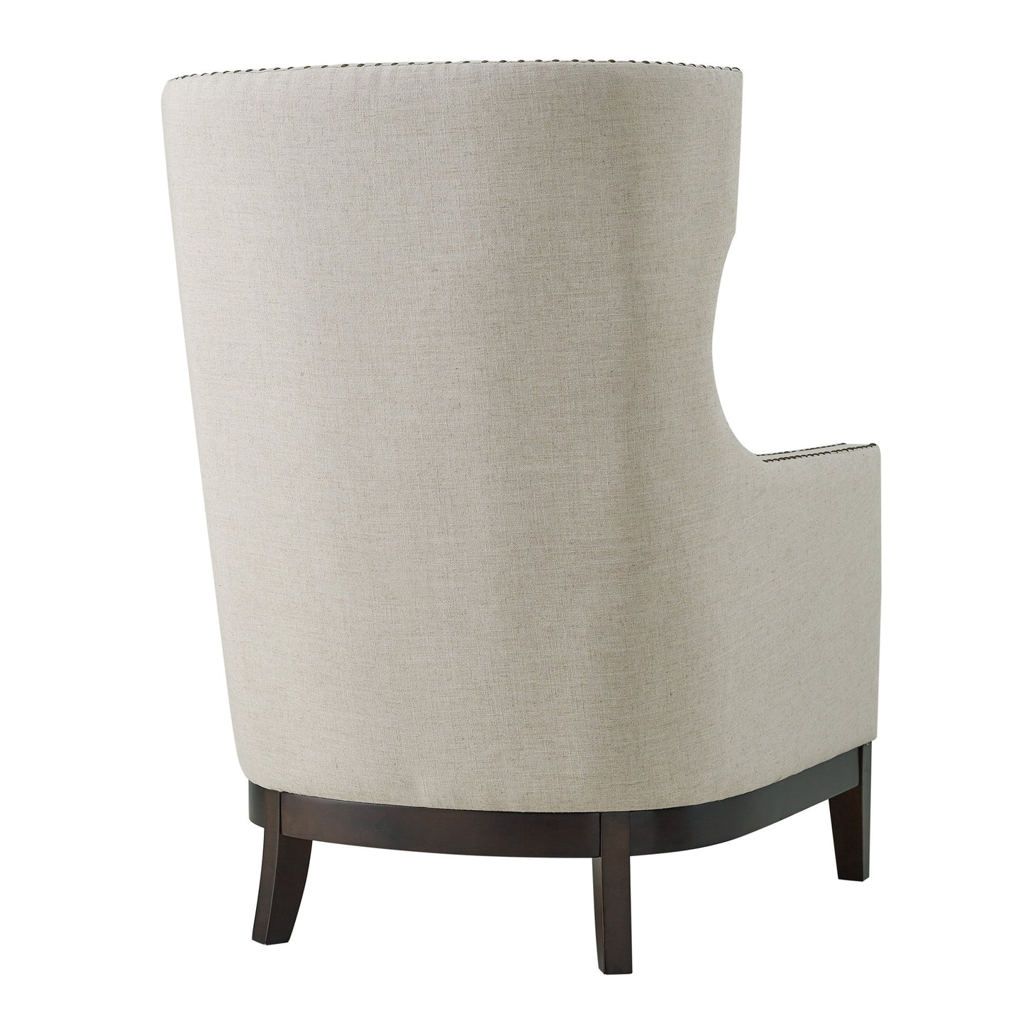Roswell Linen Accent Chair w/
