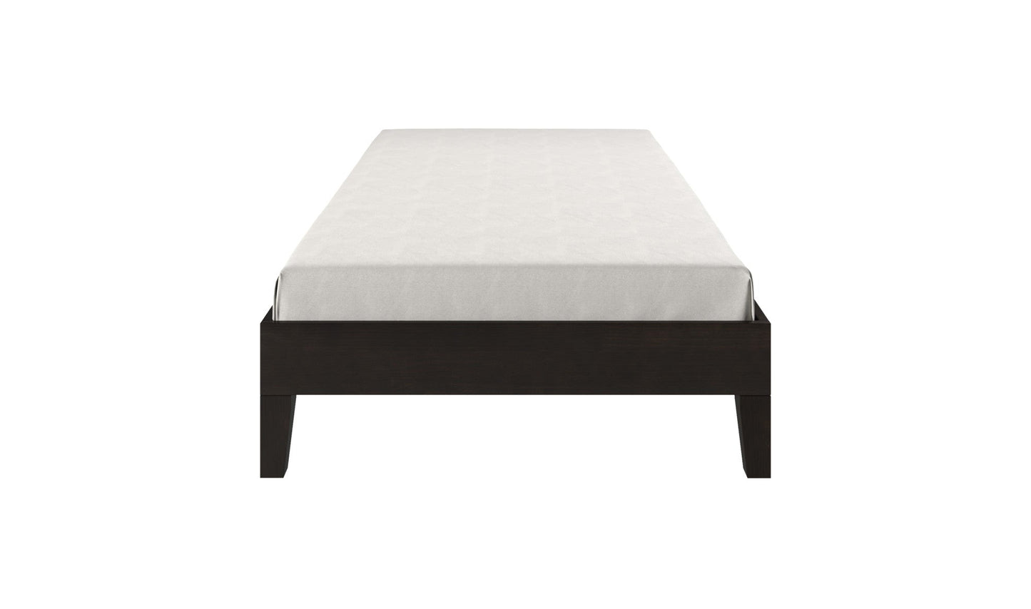 Nix Twin Platform Bed Black