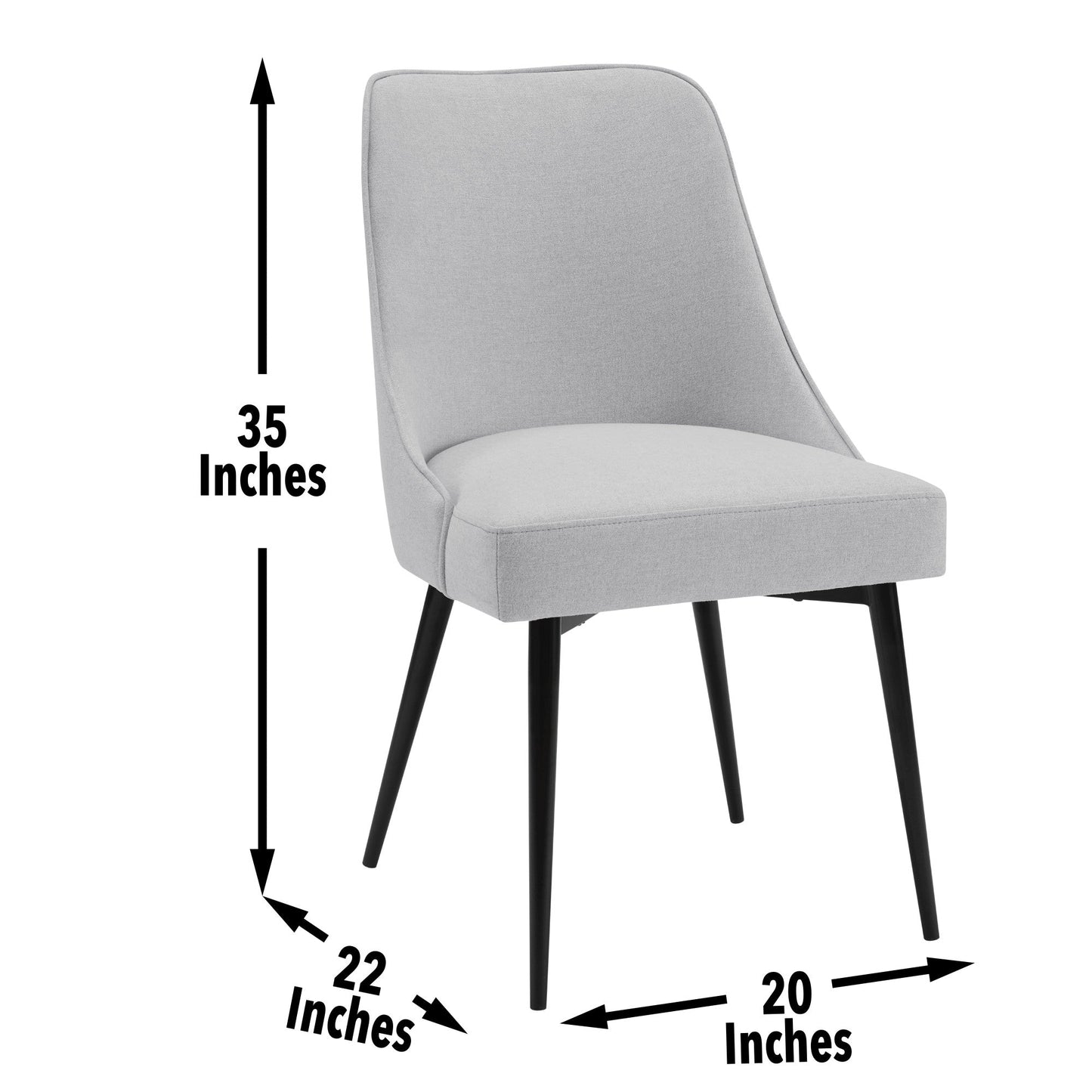 Colfax Side Chair Stone