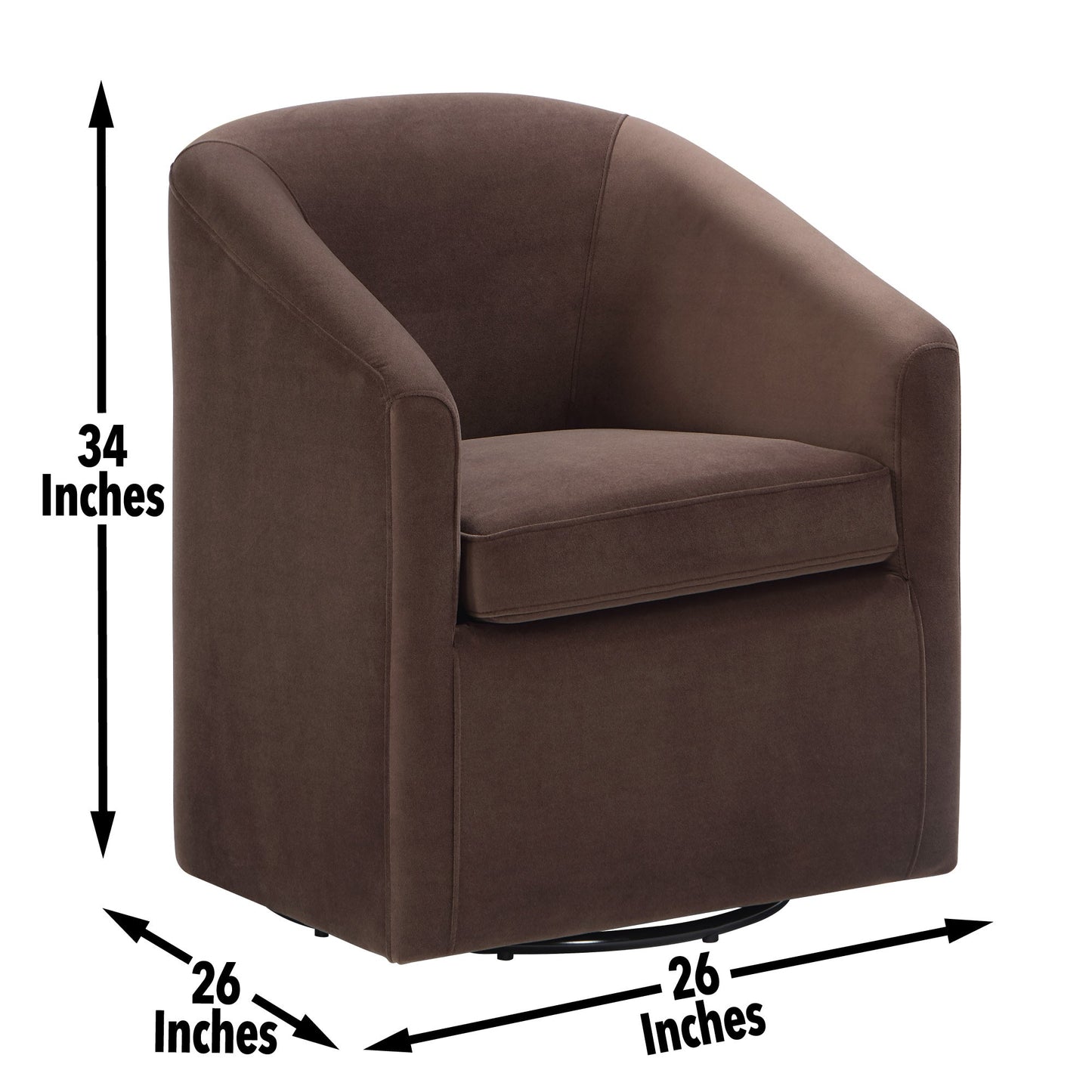 Arlo Cocoa Upholstered Dining/Accent Chair