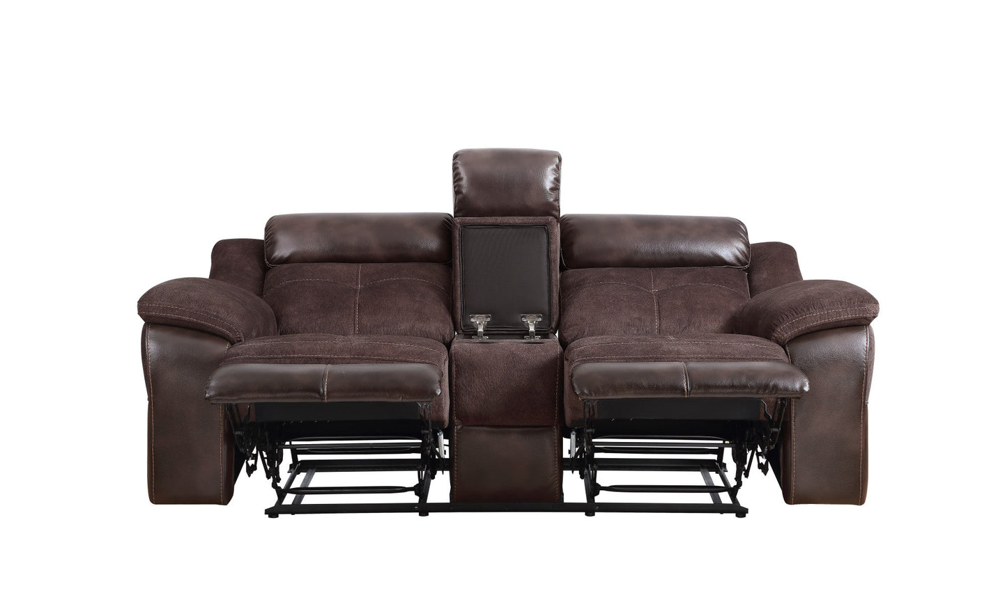 Pueblo Manual Recliner Console
