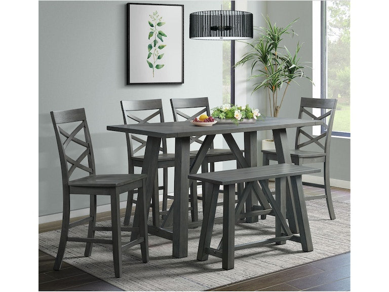 RENEGADE 6pc. Dining Set (Gray)
