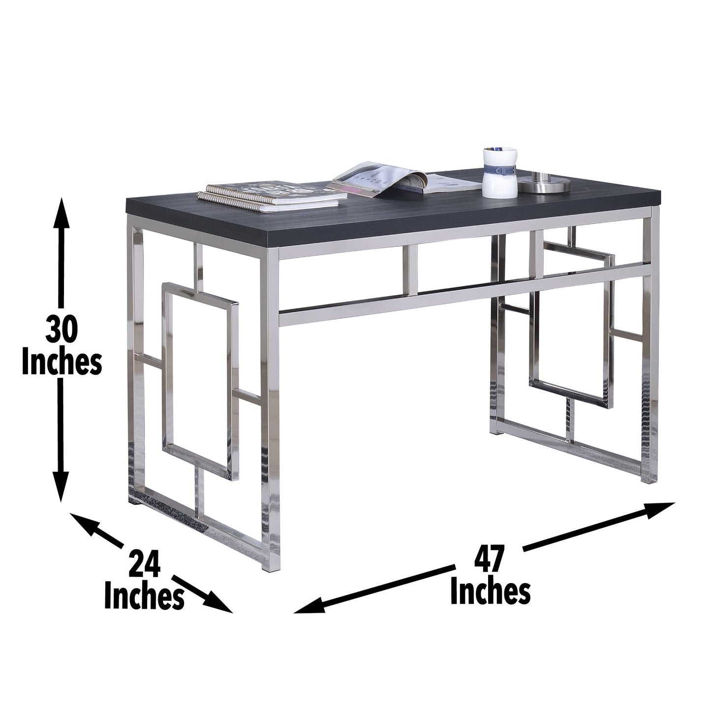 Alize Desk Charcoal