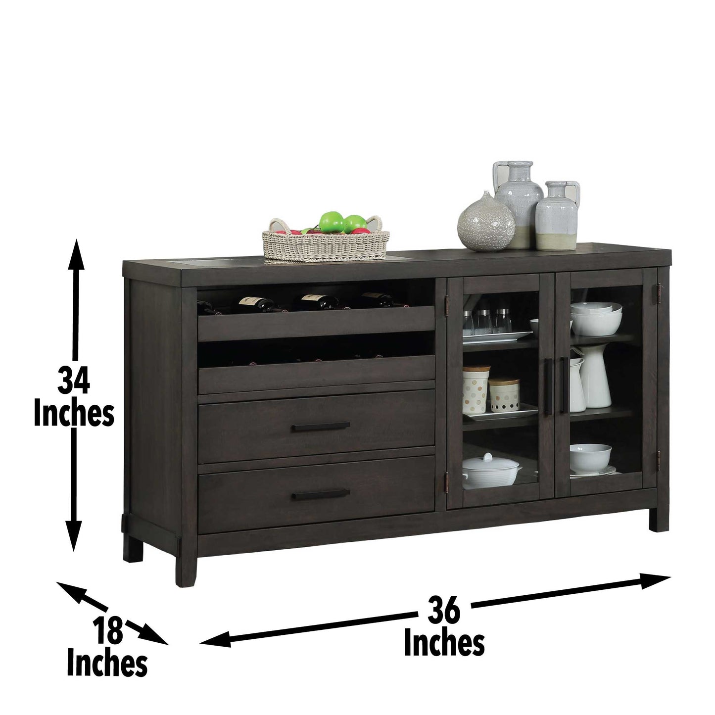 Napa Dusty Cedar Server