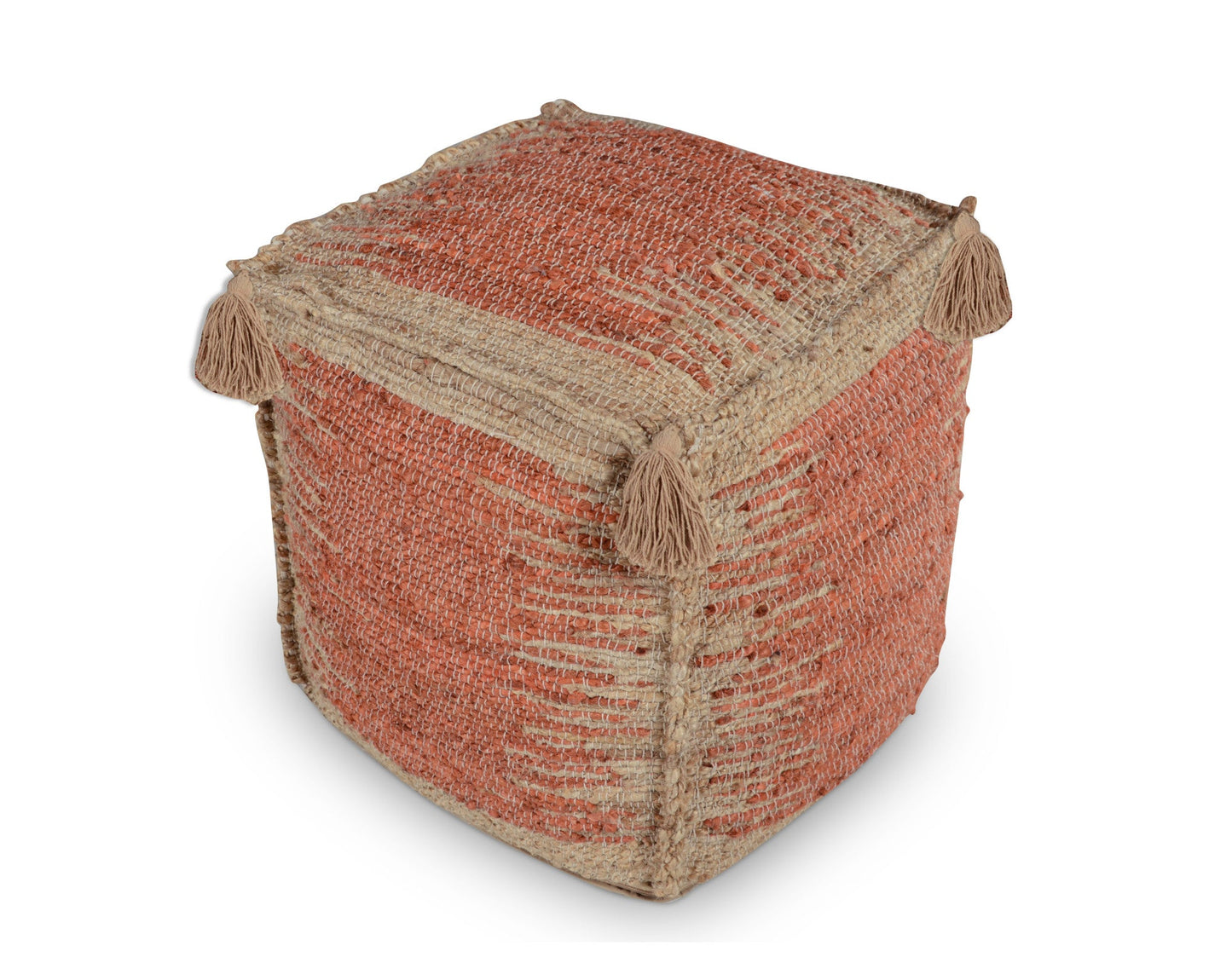 Jafar Square Handwoven Jute