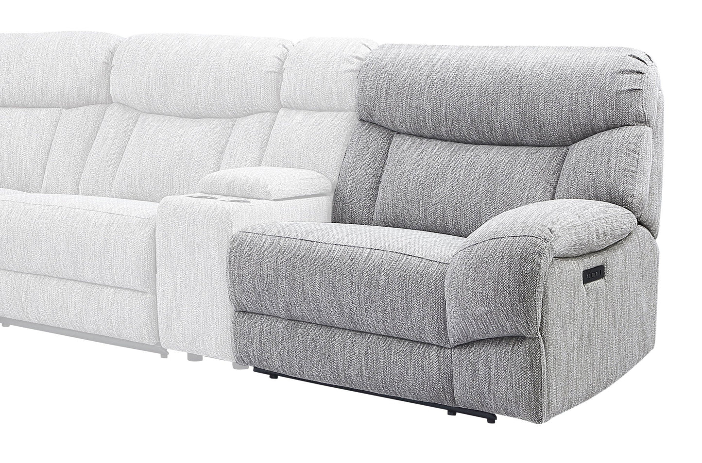 Park City Sectional RAF Pwr/Pwr Recliner
