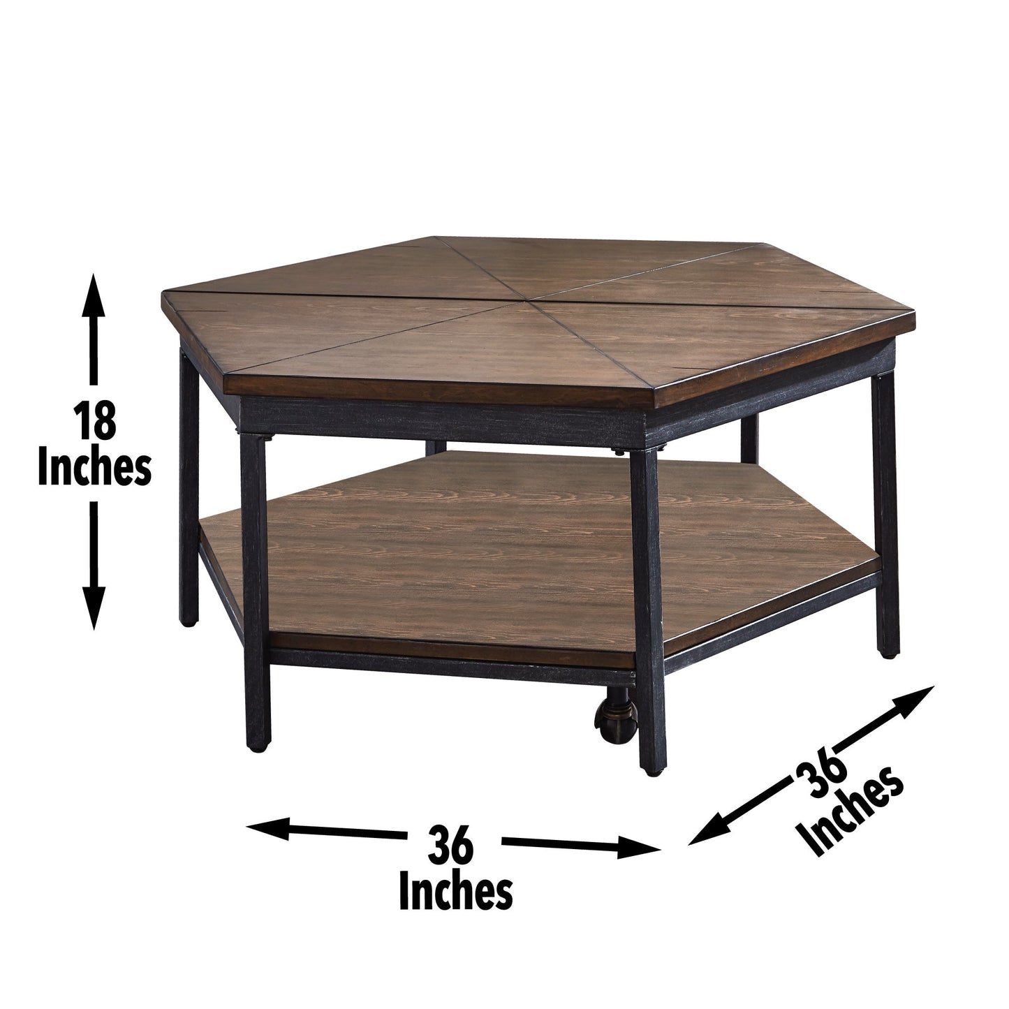 Ultimo Hexagon Lifttop & End Table