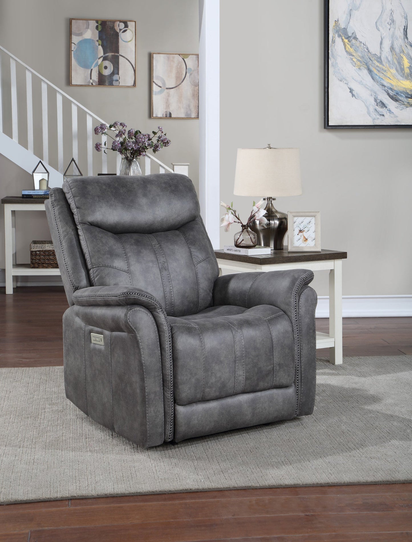 Morrison Pwr/Pwr Recliner Stone
