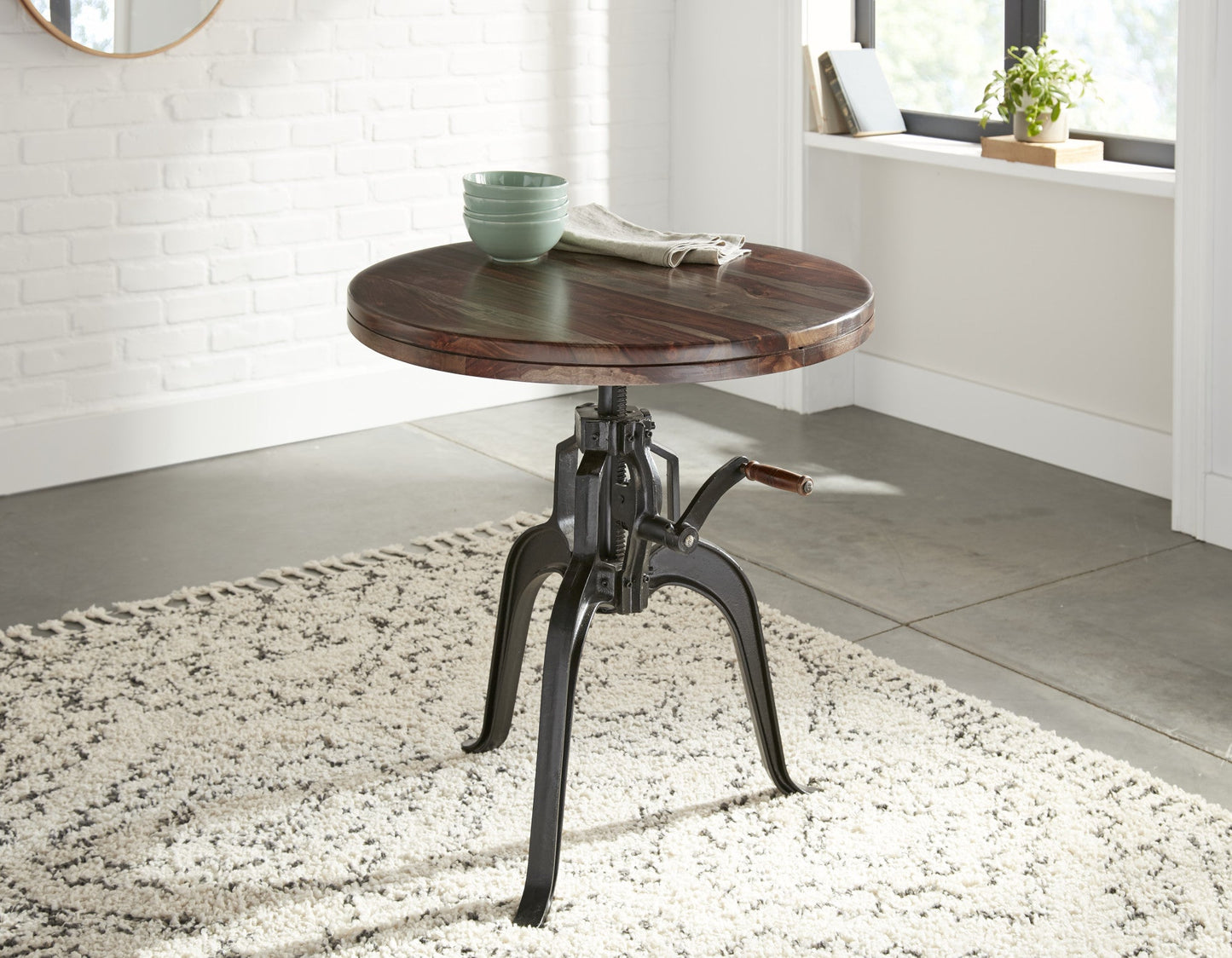 Sparrow Round Crank Table