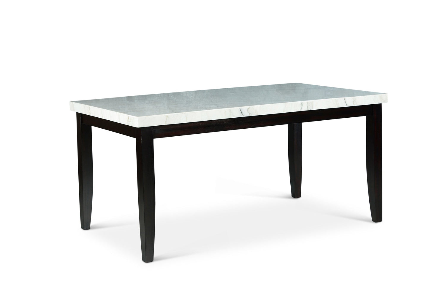 Westby White Marble Top Dining