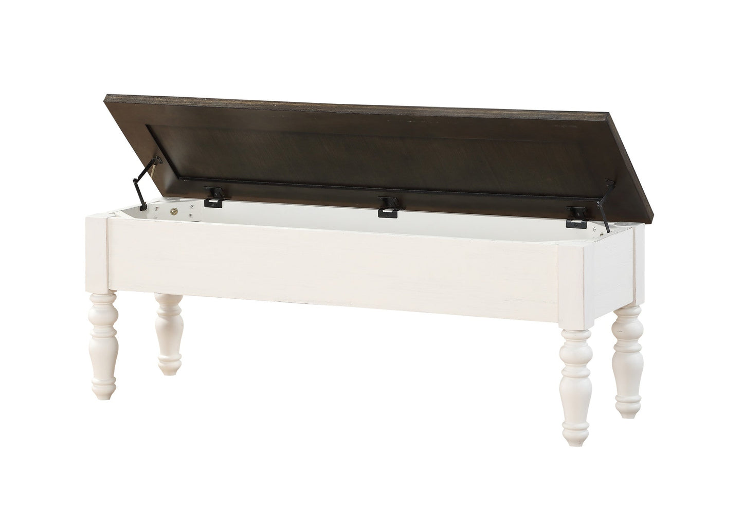 Joanna Two Tone Storage Bench