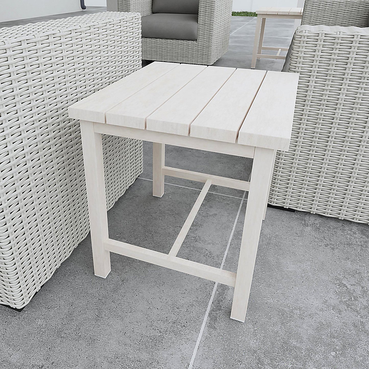 Blakley Aluminum End Table