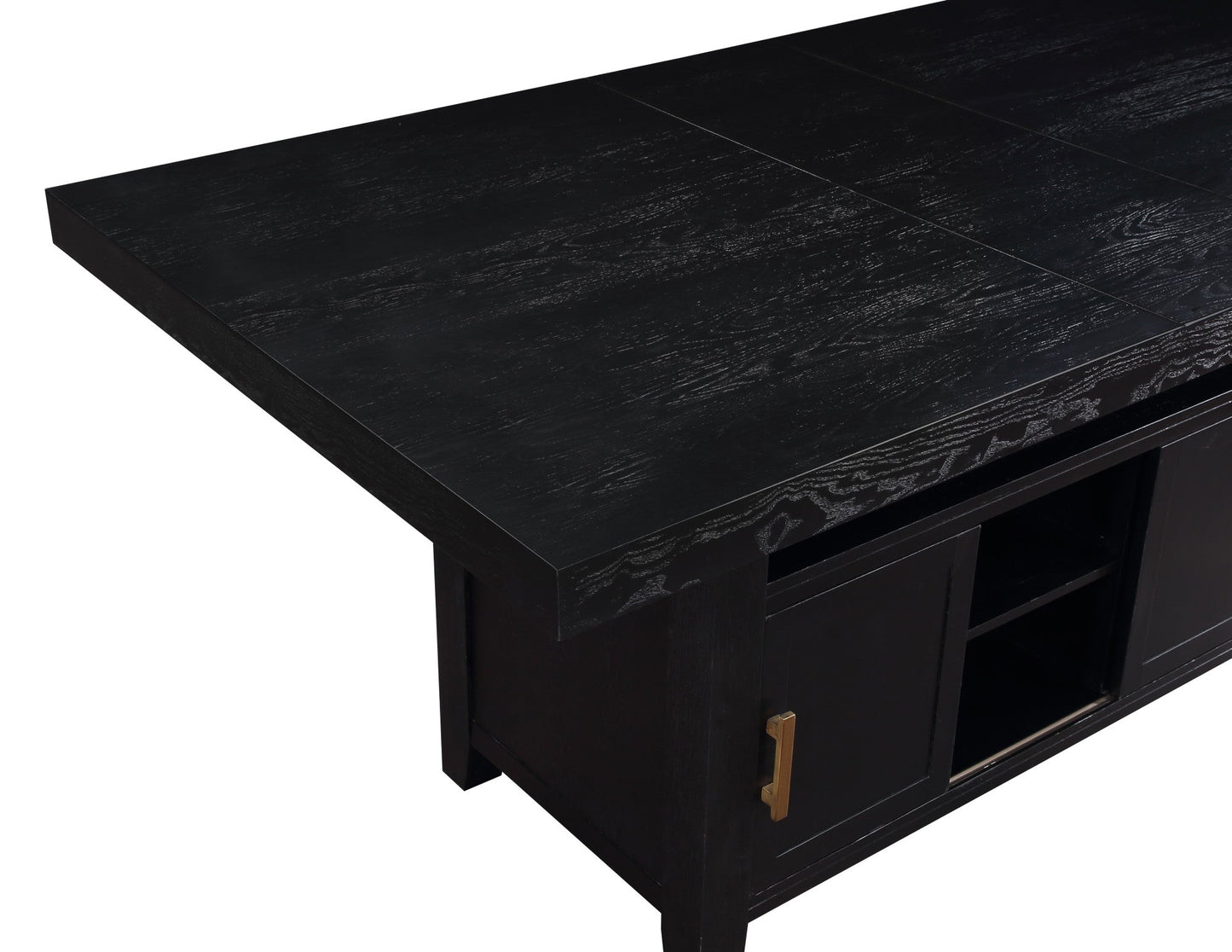 Yves Charcoal Counter Height Storage Table Top