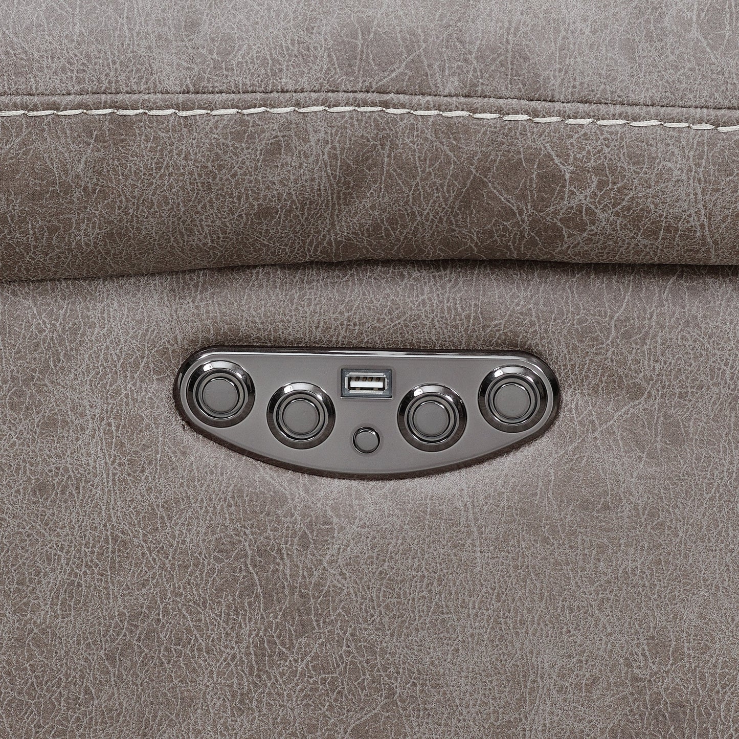 Aria Sand Dual-Power Reclining 3-Pieces Sectional