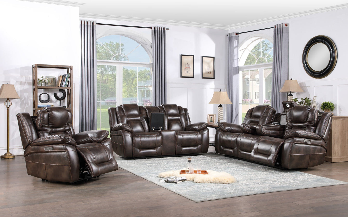 Oportuna P/P Sofa w/ Drp Dwn w/