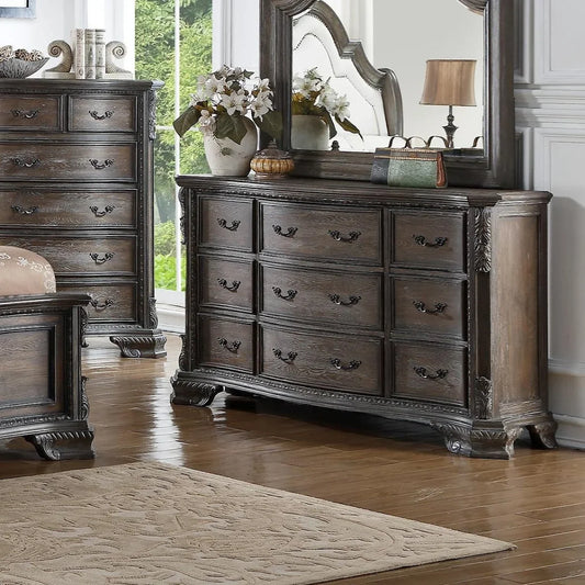 SHEFFIELD ANTIQUE GREY DRESSER