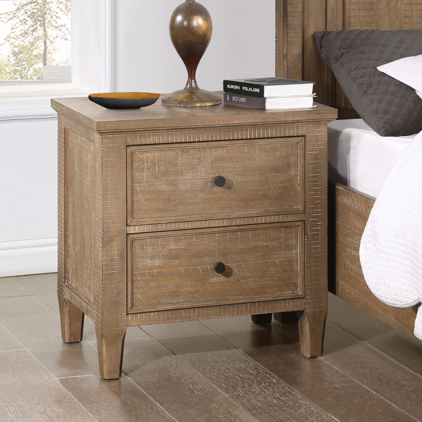 Riverdale Driftwood Storage King 4PC