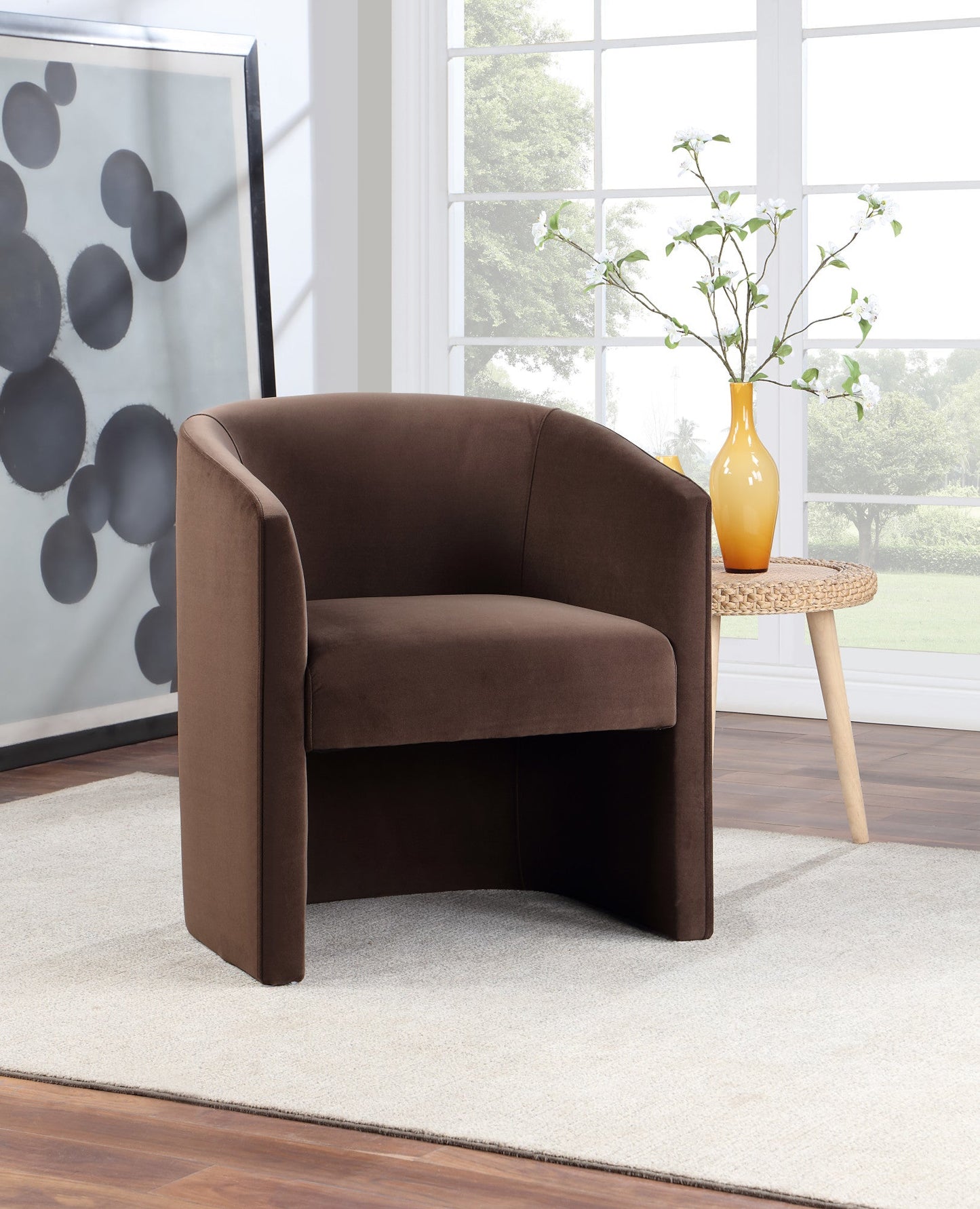 Iris Upholstered Dining/Accent Chr Coco