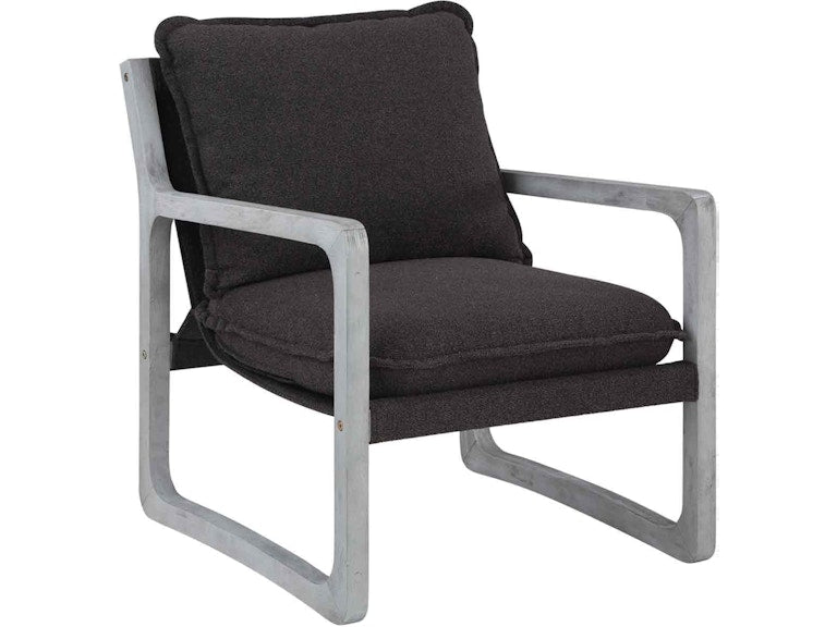 Kai Black Accent Chair