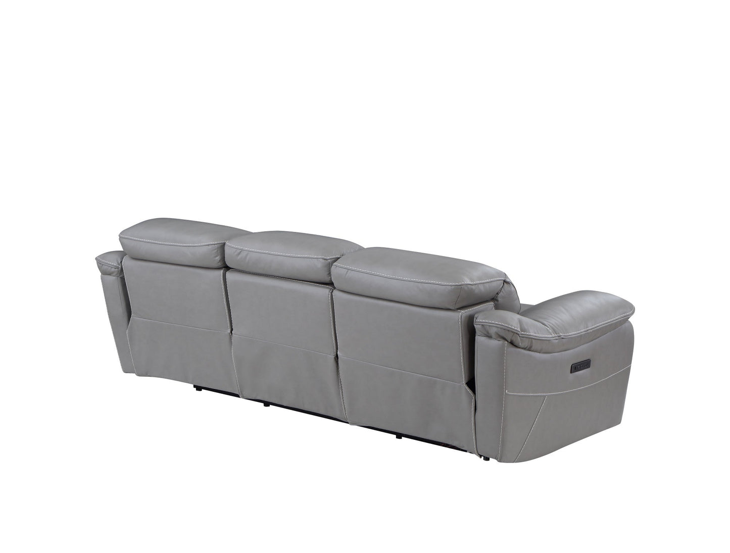 Alpine Leather P/P Sofa Smoke