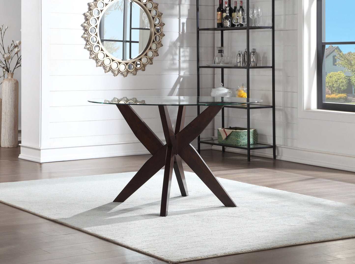 Amalie Brown Dining Table