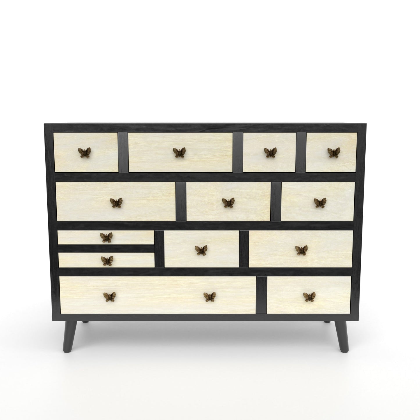 Papillon 13 Drawers Sideboard