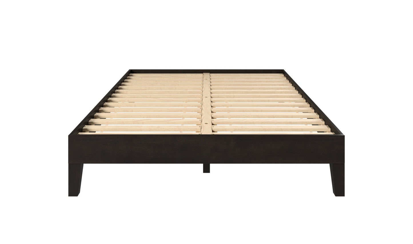 Nix Full Platform Bed Black