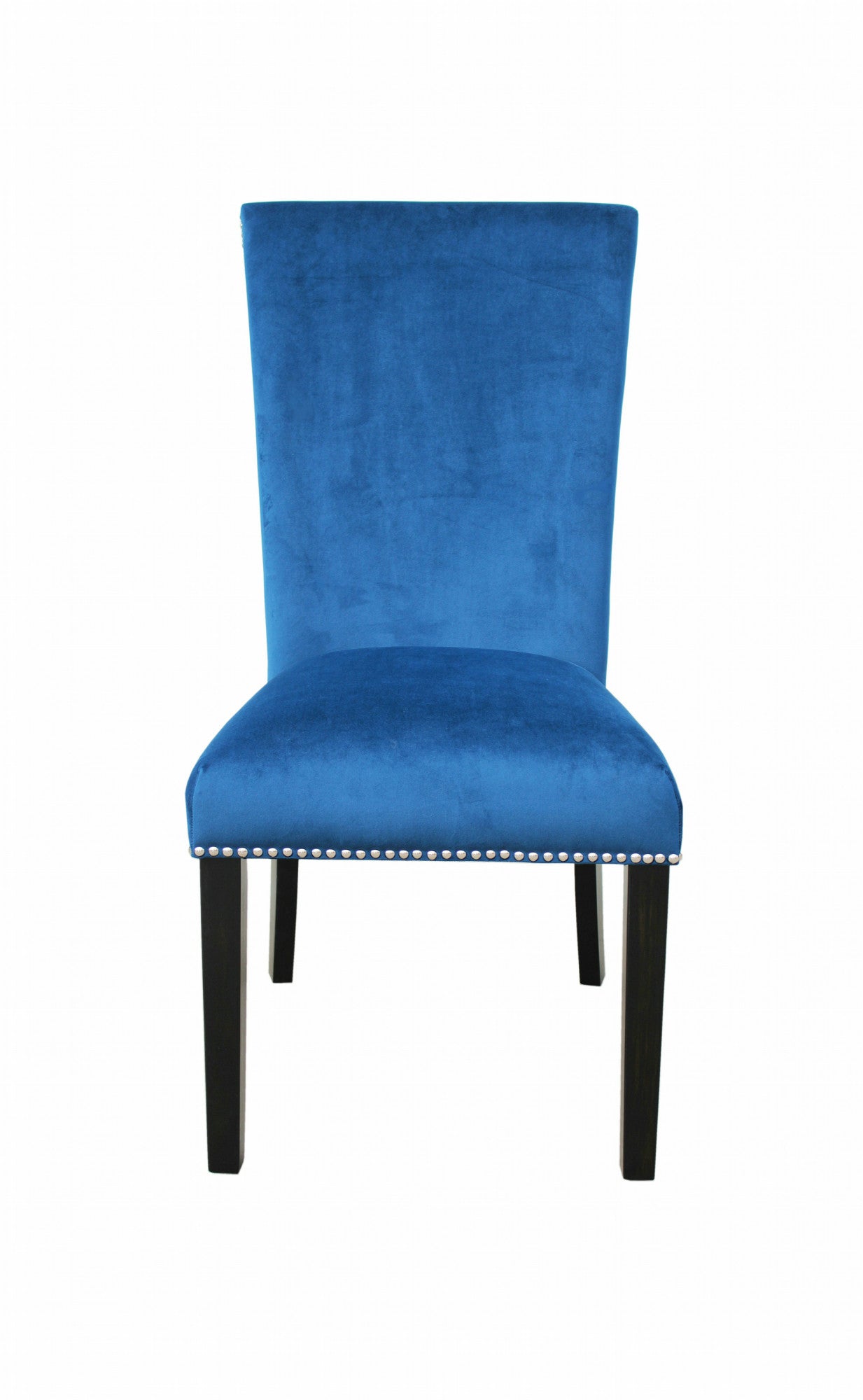 Camila Blue Velvet Dining chair