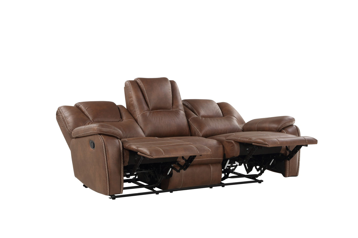 Katrine Brown PU Manual Motion