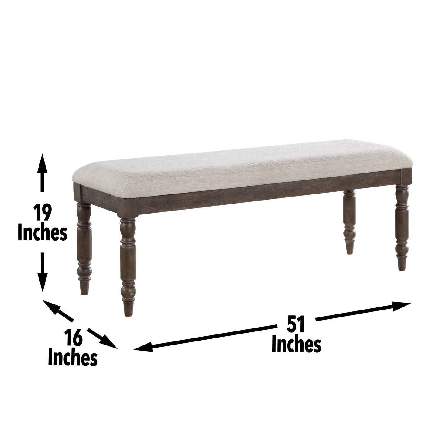 Hutchins Dining Bench
