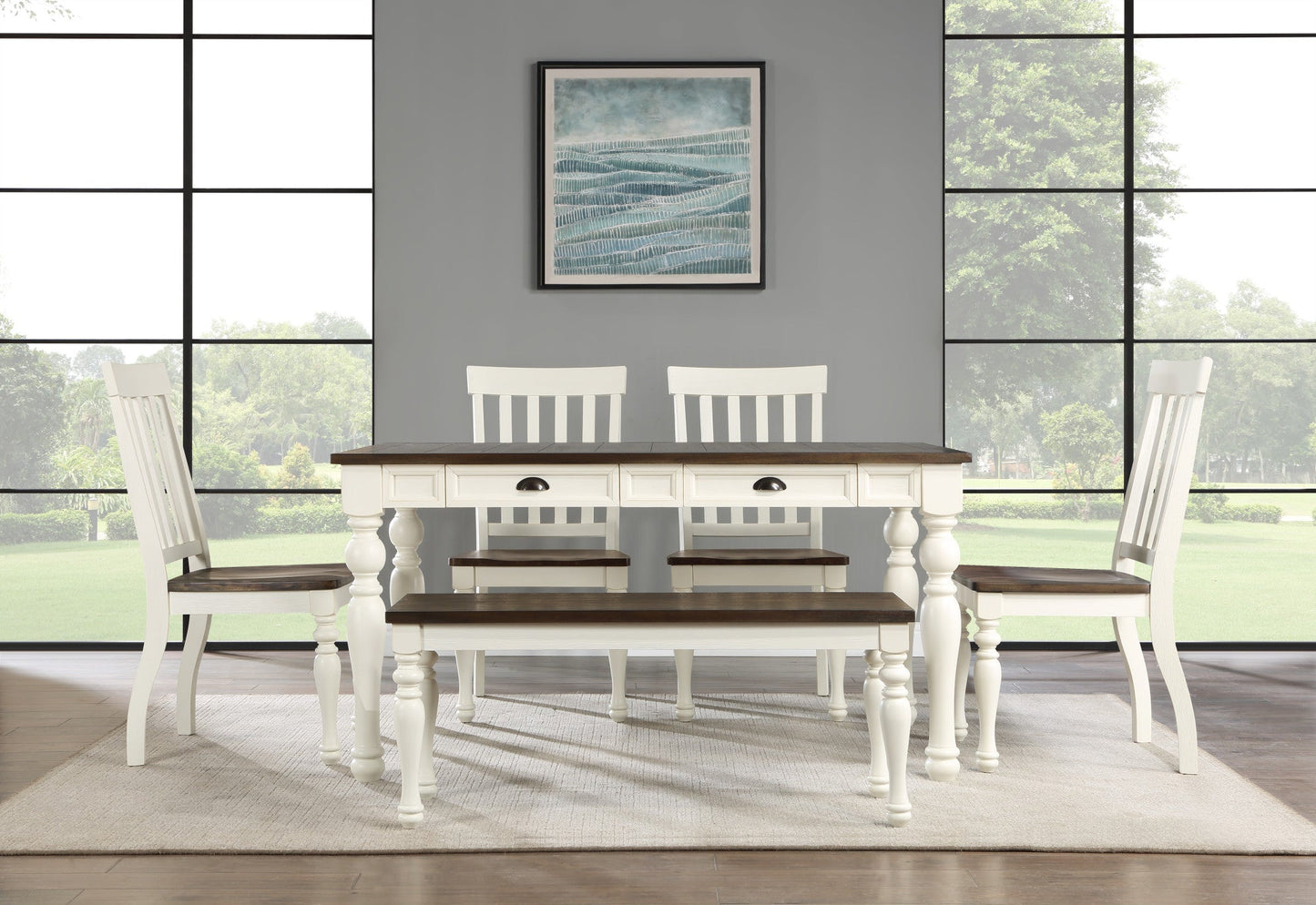 Joanna Two Tone Side Chair