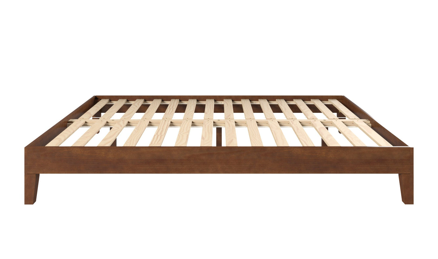 Nix Queen Platform Bed Natural