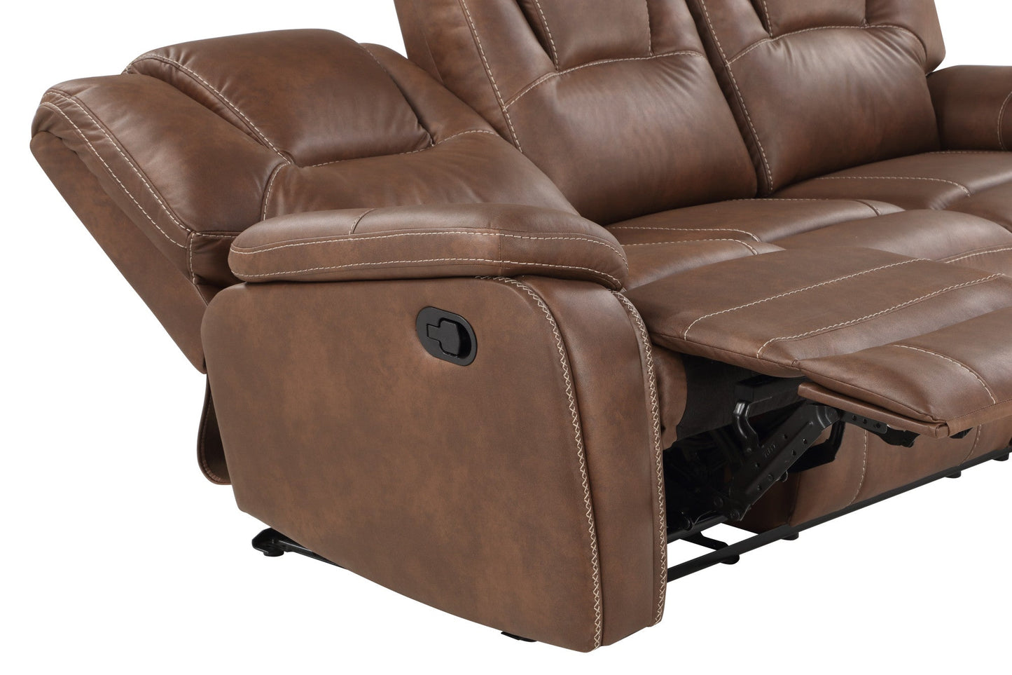 Katrine Brown PU Manual Motion