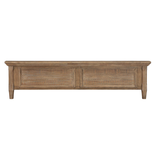 Riverdale Driftwood King Panel Footboard w/ Slats