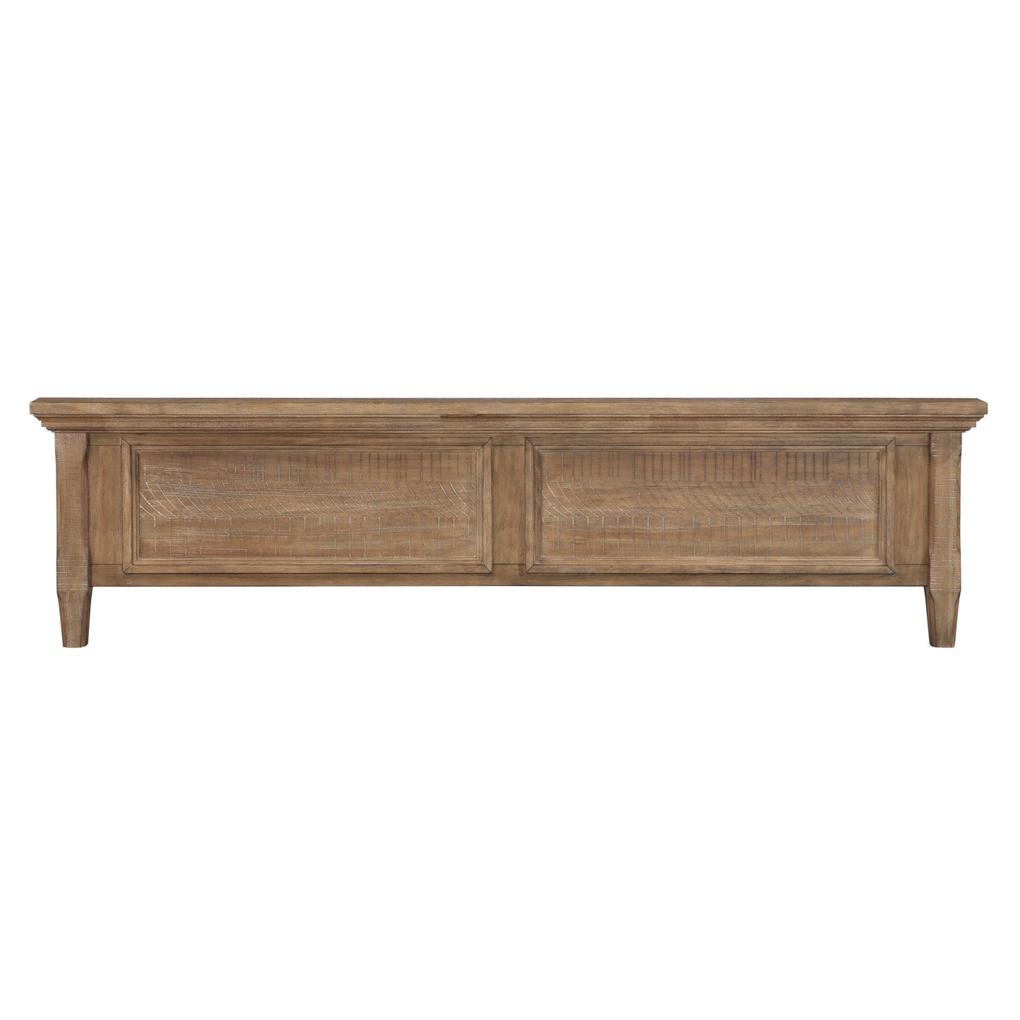 Riverdale Driftwood Queen Panel Footboard w/ Slats