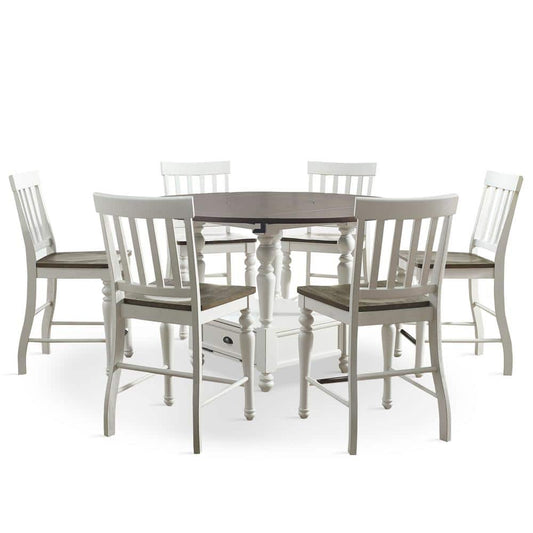 Joanna Two Tone Counter Dining 7PC Set