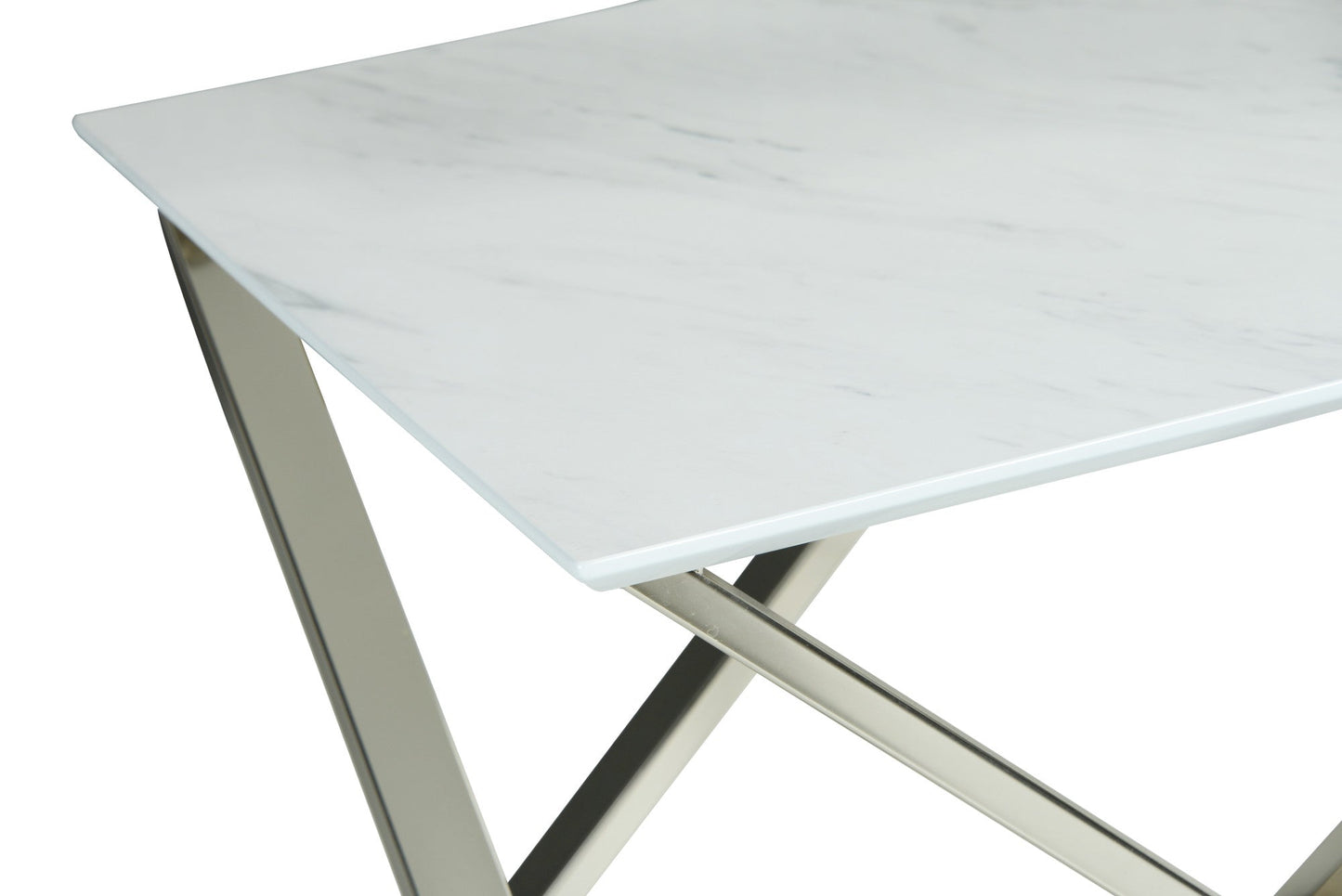 Zurich Faux White Marble Top