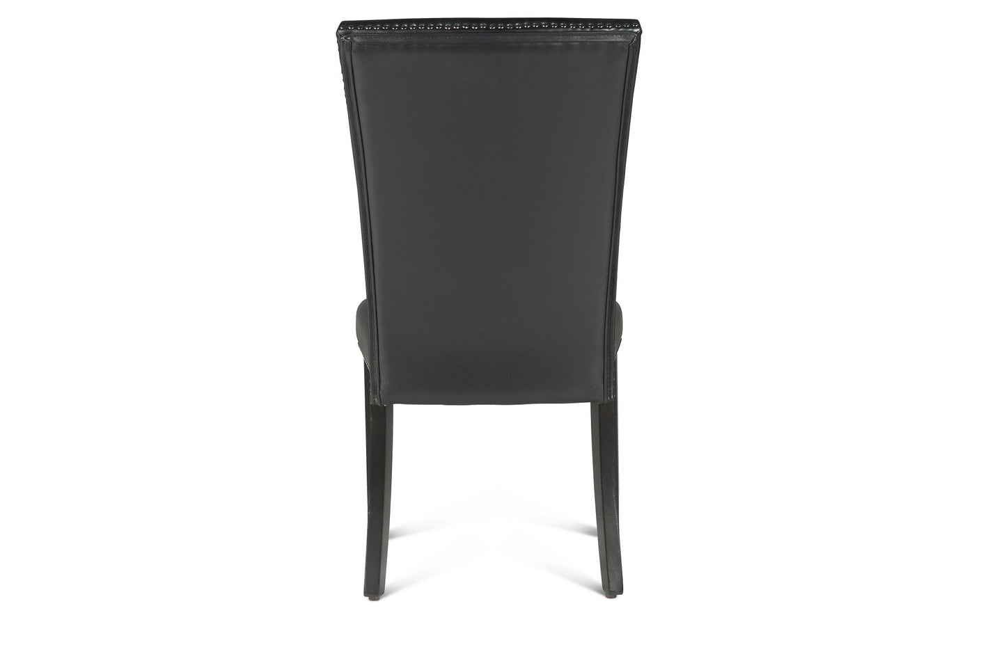 Finley Black PU Side Chair