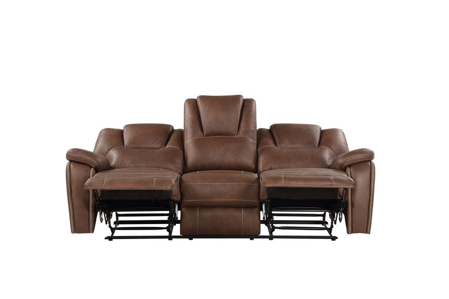 Katrine Brown PU Manual Motion