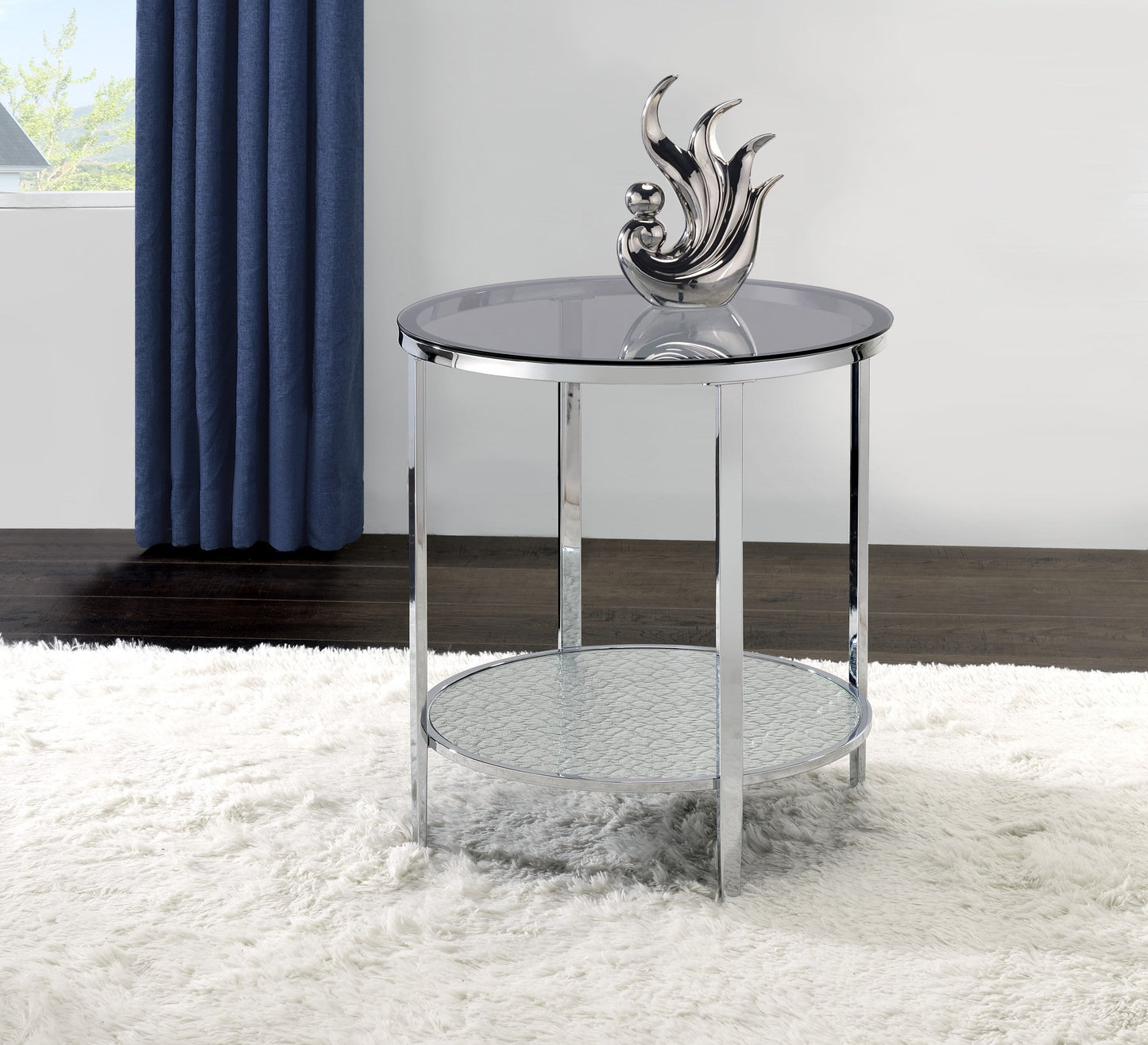 Frostine Round End Table