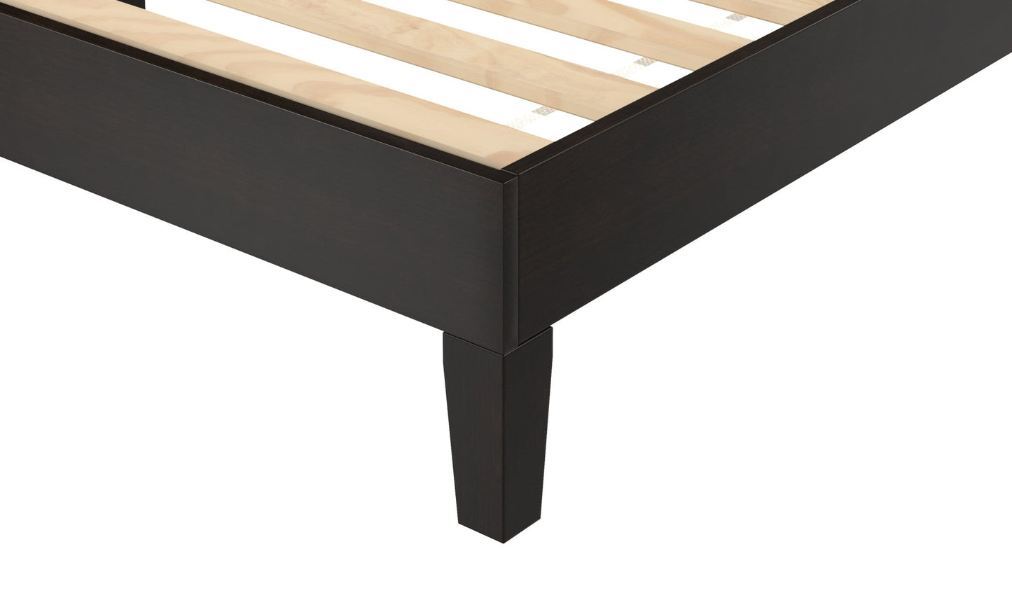 Nix Queen Platform Bed Black
