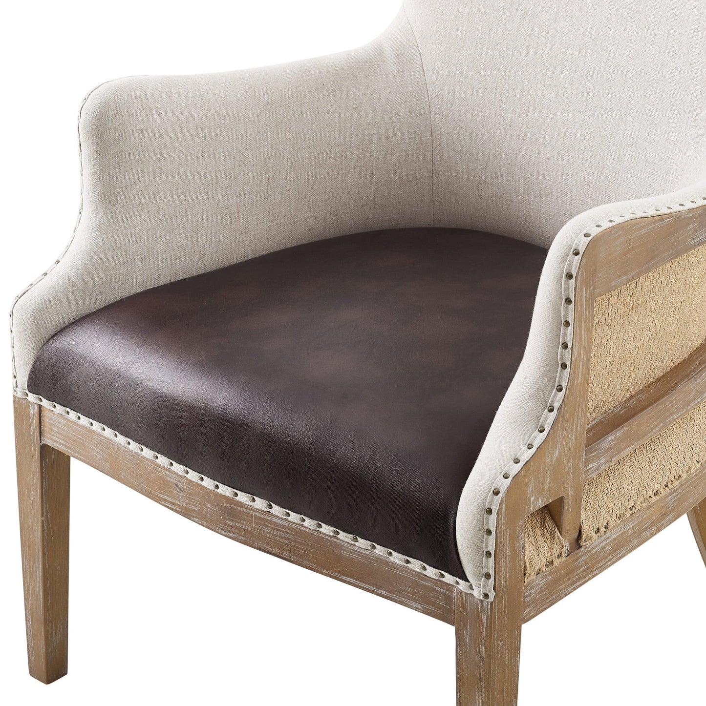 George Two Tone Wingback Accent