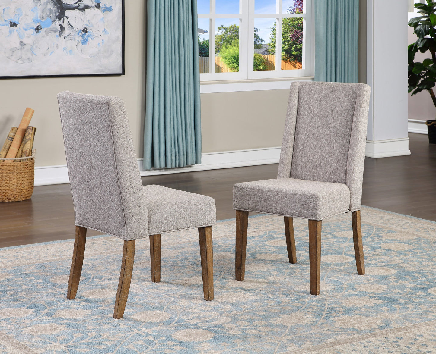 Riverdale Driftwood Upholstered Chair