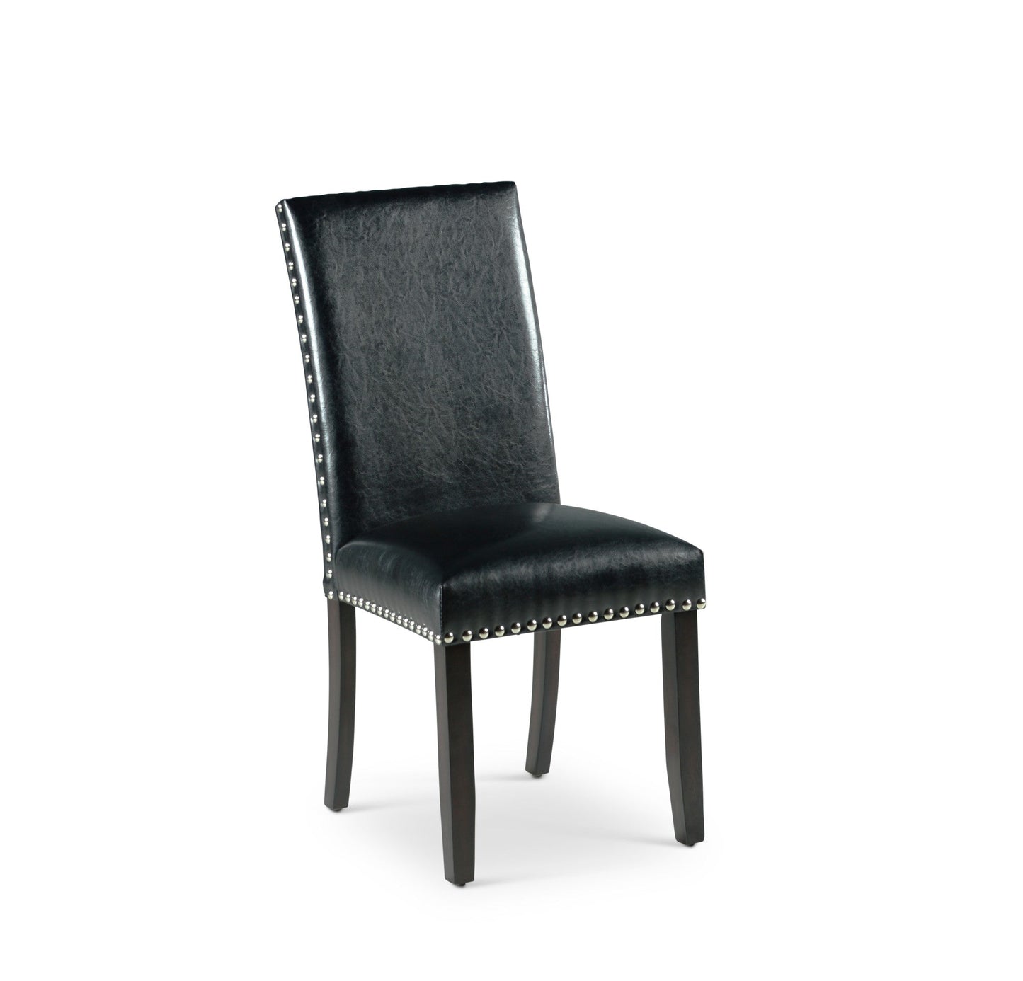 Westby Black PU Side Chair w/