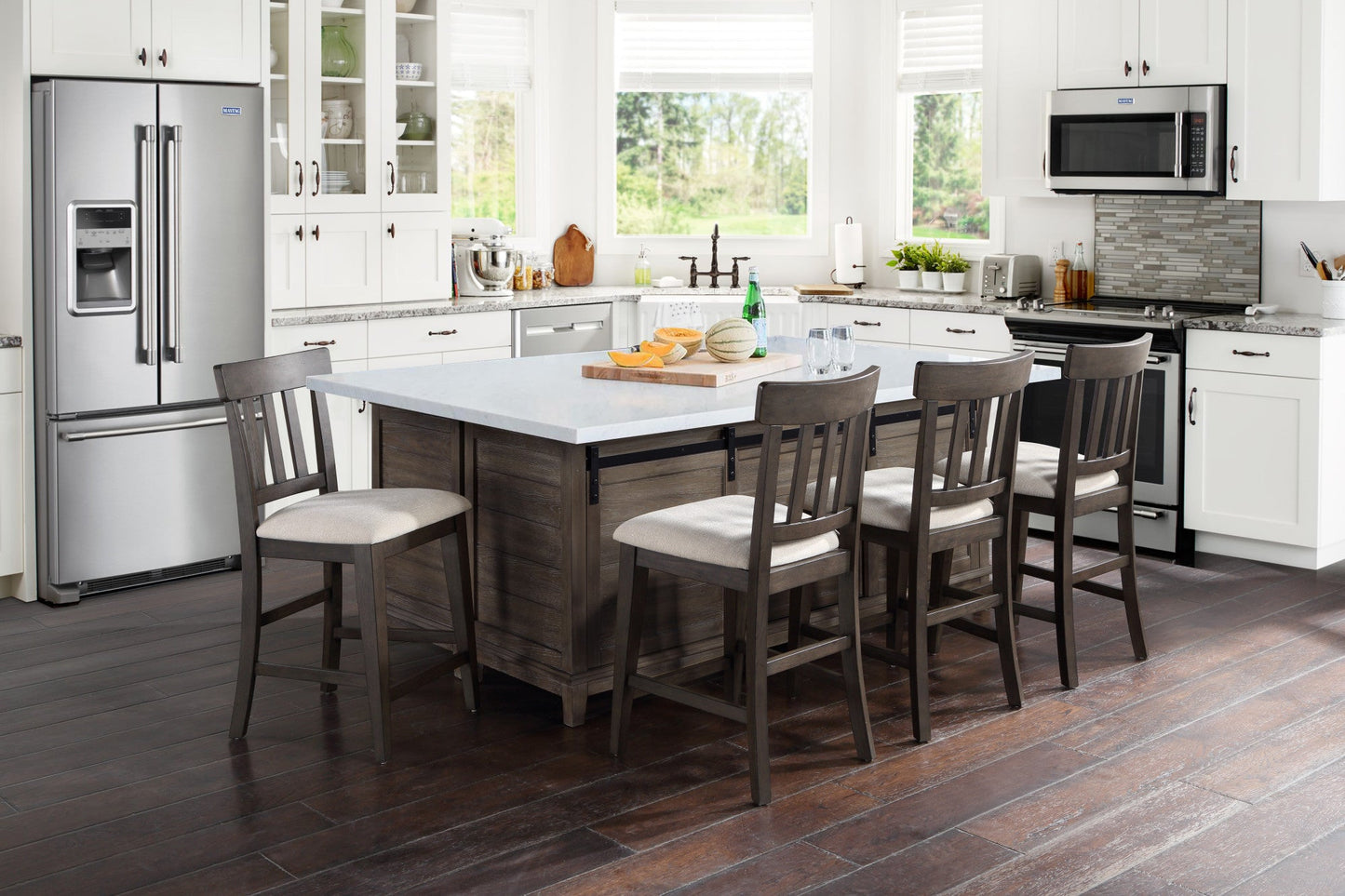 Napa Dusty Cedar Counter Chair