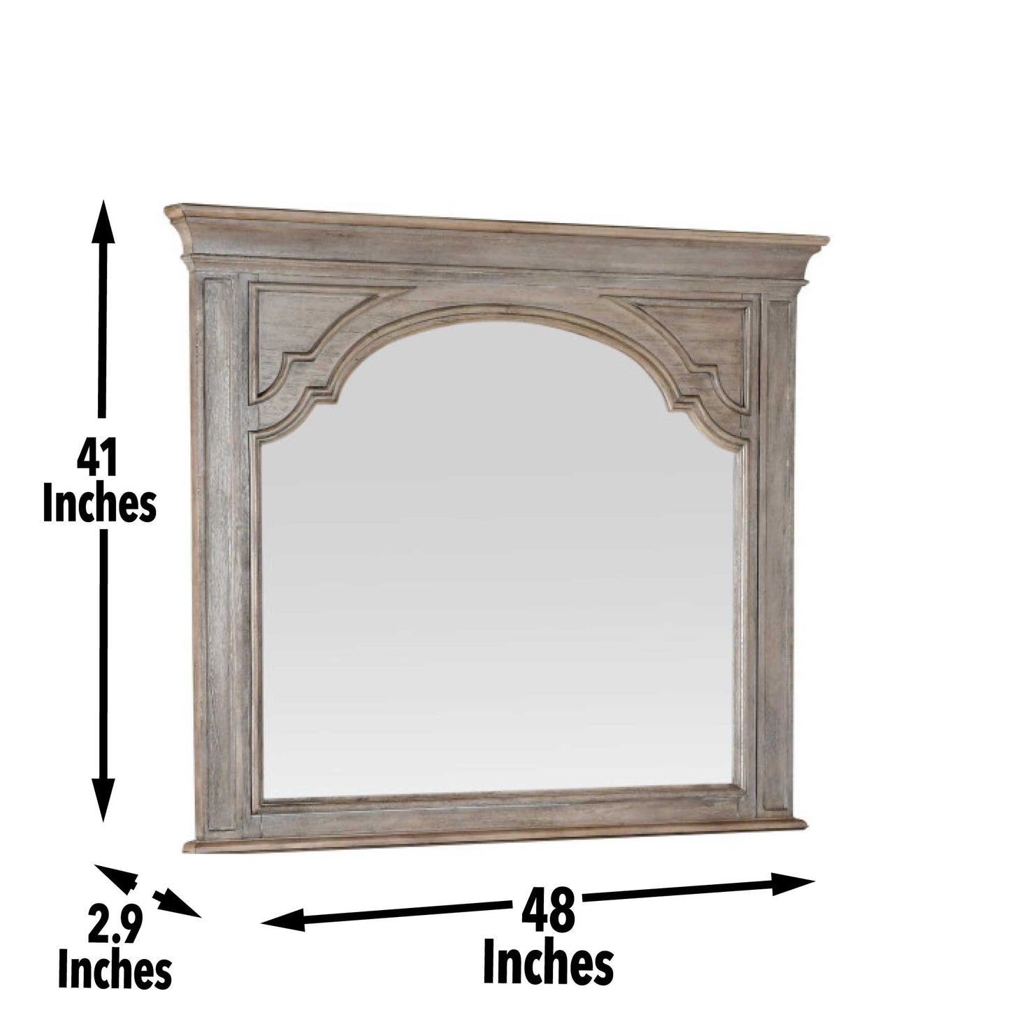 Highland Park Driftwood Mirror