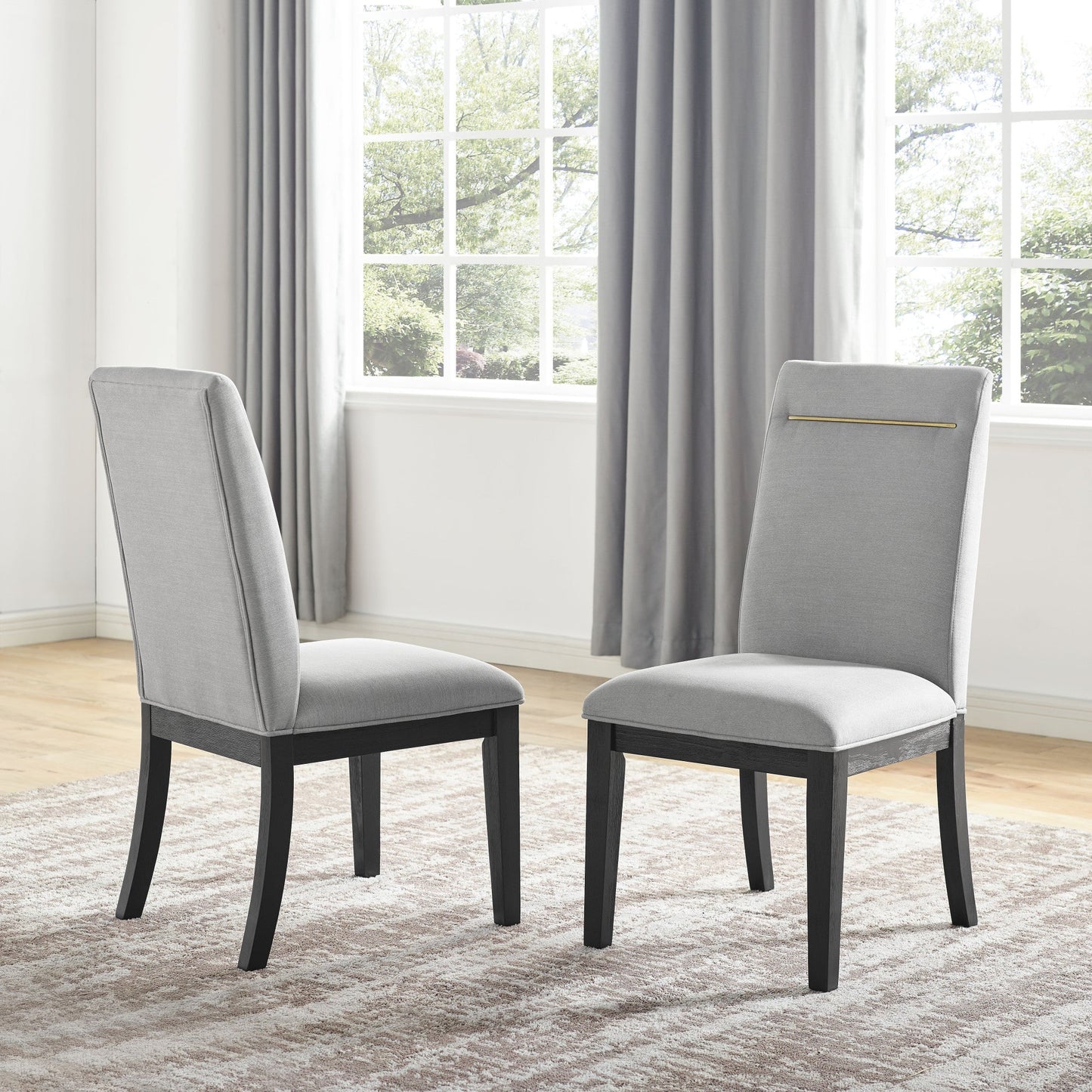 Yves Grey Performance Chair