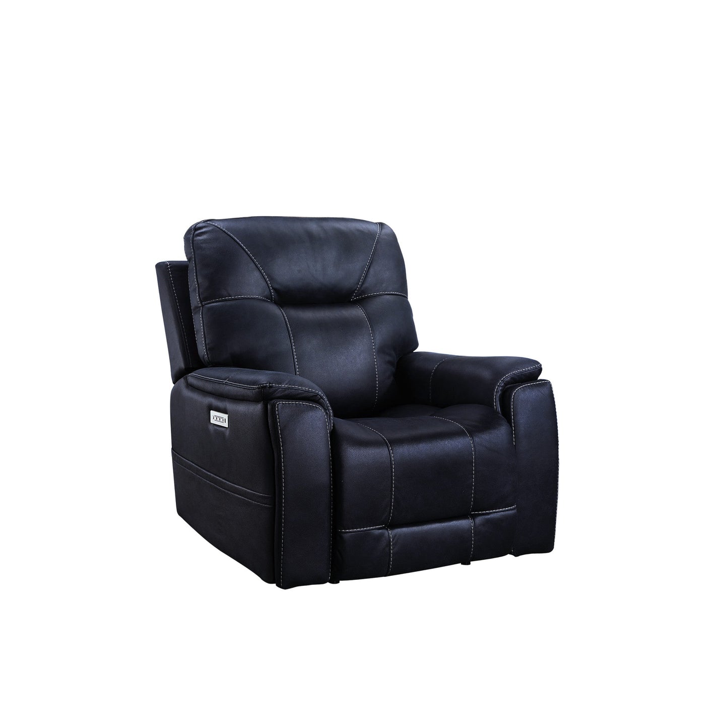 Lexington Ocean Blue Power Media Recliner